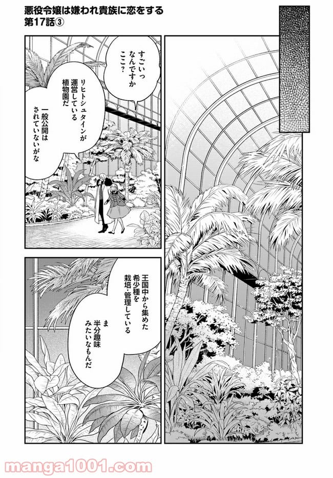 悪役令嬢は嫌われ貴族に恋をする - 第17.3話 - Page 1