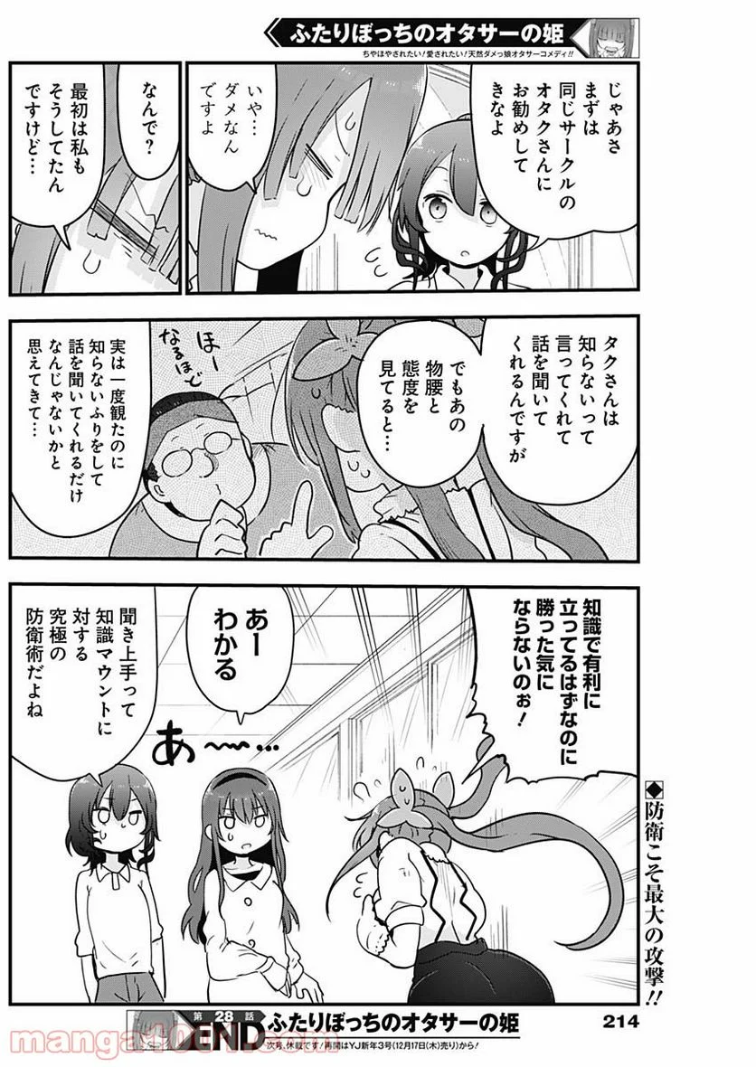 ふたりぼっちのオタサーの姫 - 第28話 - Page 8