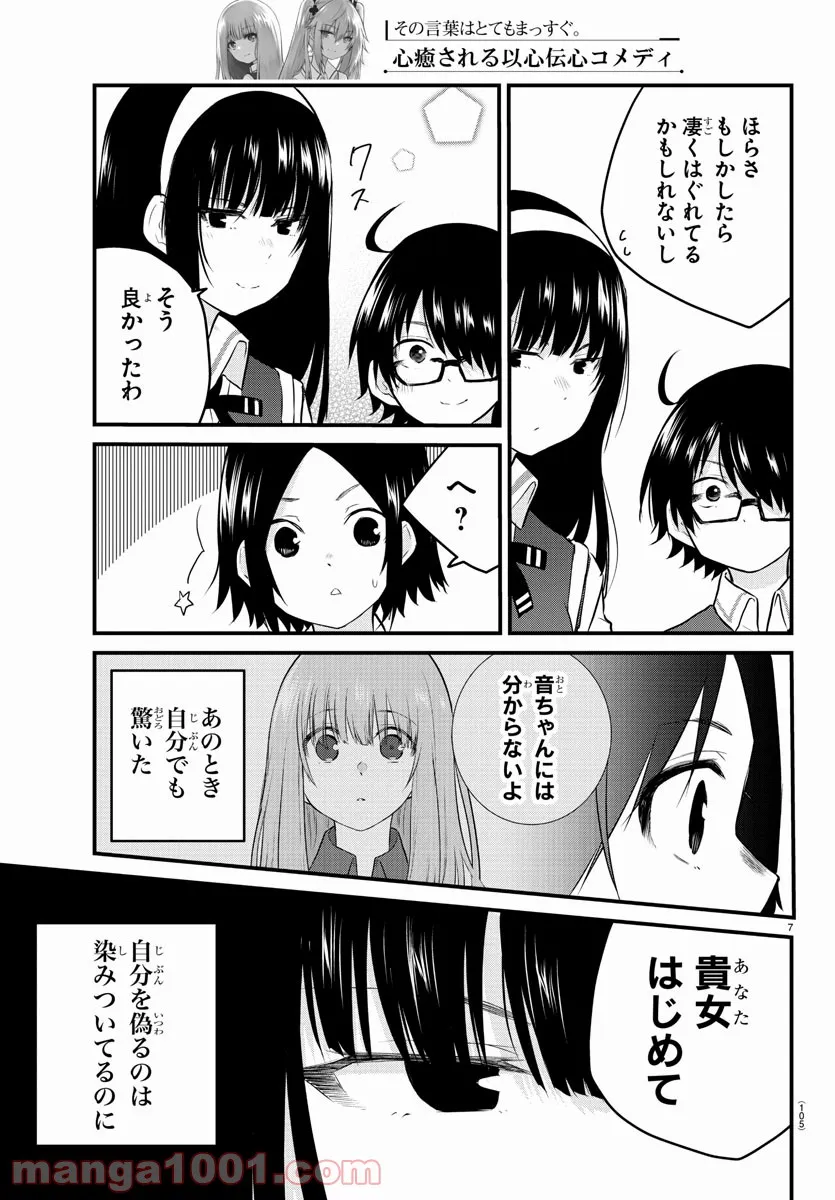 声がだせない少女は「彼女が優しすぎる」と思っている - 第77話 - Page 6