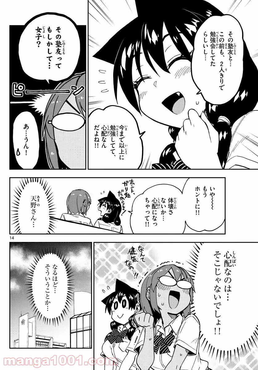 天野めぐみはスキだらけ! - 第249話 - Page 14