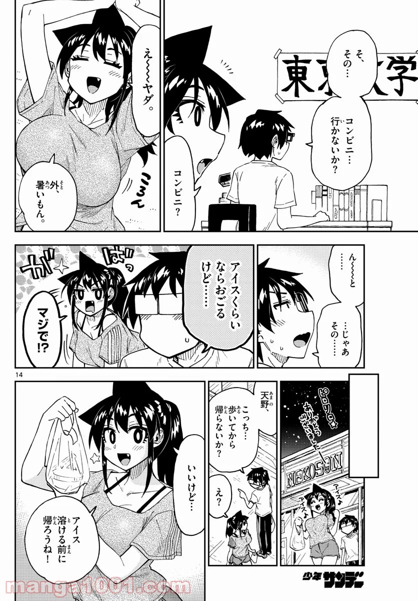 天野めぐみはスキだらけ! - 第259話 - Page 14