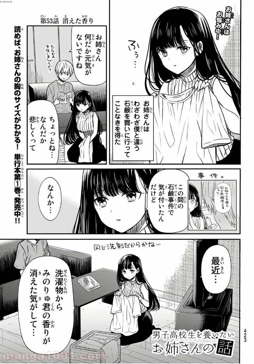 男子高校生を養いたいお姉さんの話 - 第53話 - Page 1