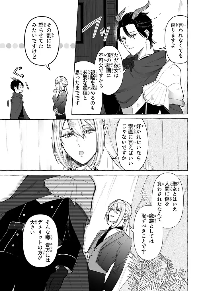 聖女と魔王の偽装婚約 ～手に手をとってホワイト国家を作ります～ - 第1.3話 - Page 6