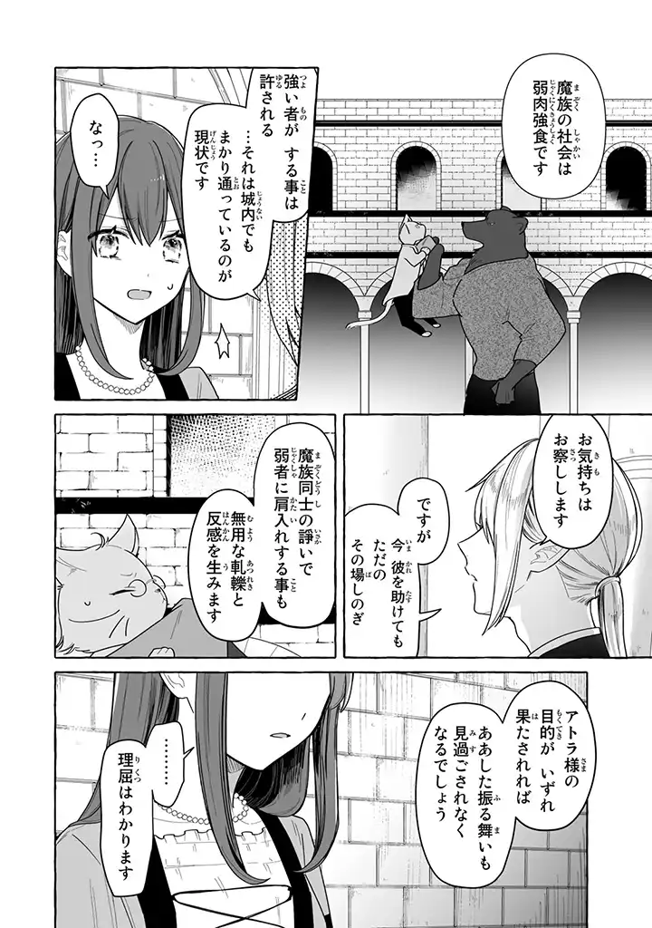 聖女と魔王の偽装婚約 ～手に手をとってホワイト国家を作ります～ - 第2.2話 - Page 11