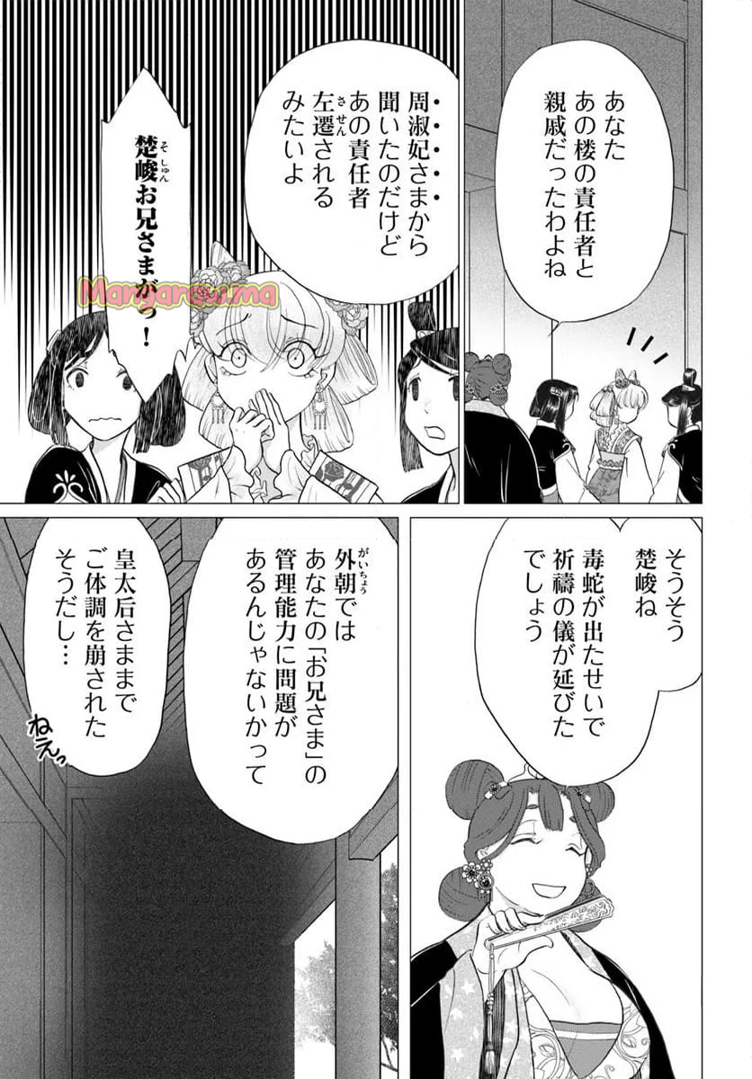 目が覚めると百年後の後宮でした　後宮侍女紅玉 - 第15.1話 - Page 5