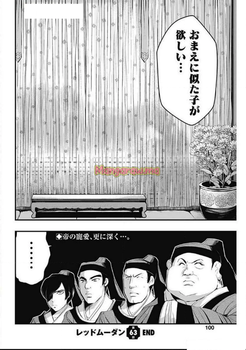 レッドムーダン／園沙那絵 - 第63話 - Page 22