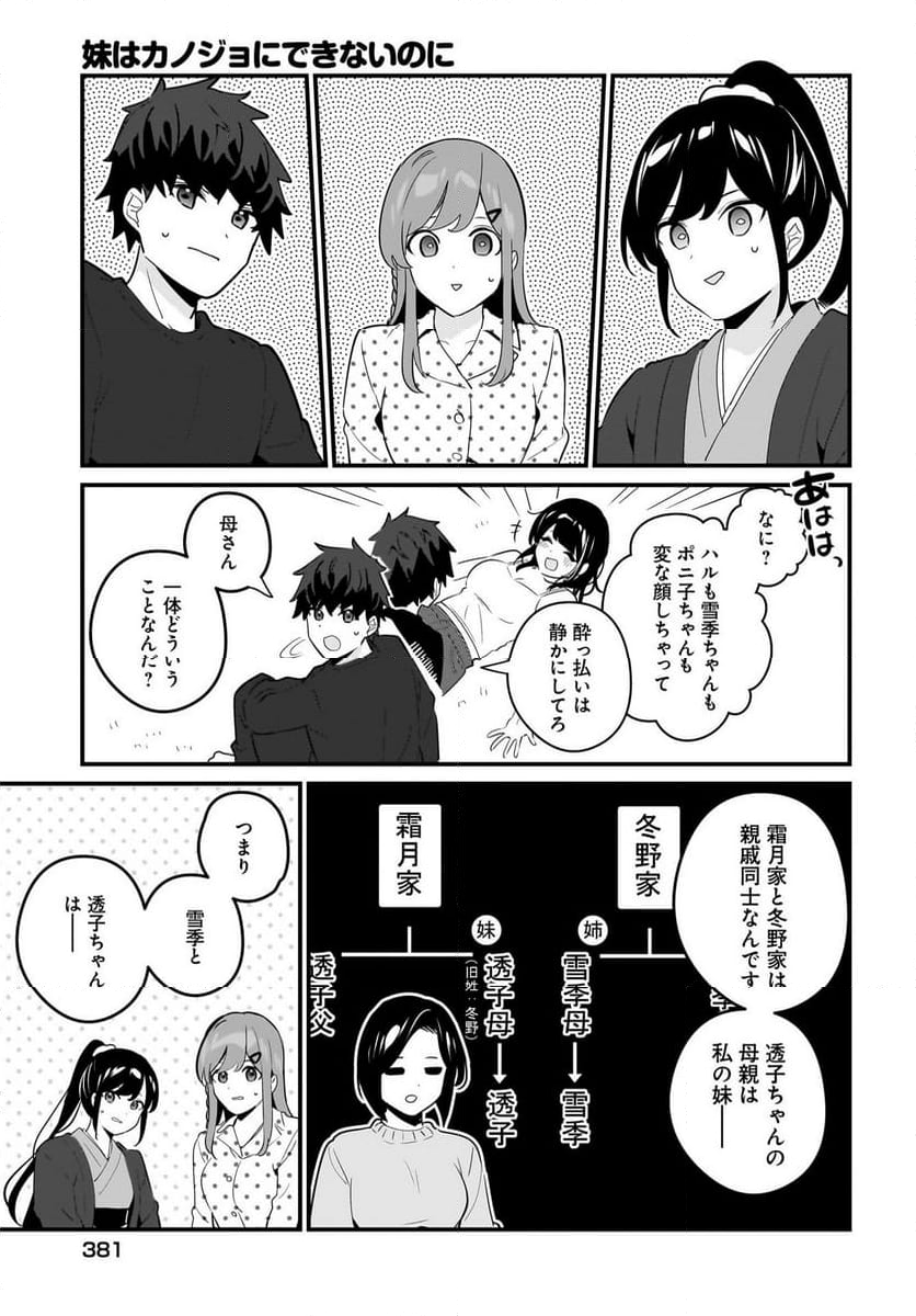 妹はカノジョにできないのに - 第20話 - Page 19