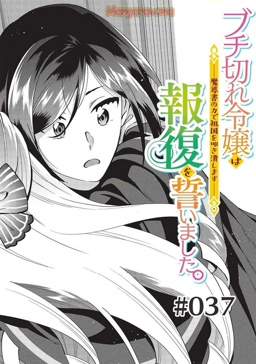 ブチ切れ令嬢は報復を誓いました。 ～魔導書の力で祖国を叩き潰します～ - 第37話 - Page 4