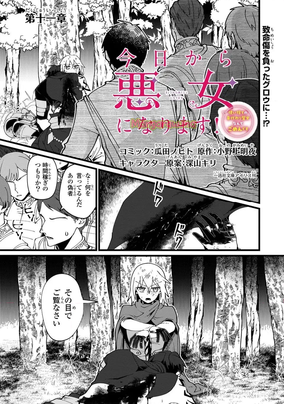 今日から悪女になります! 使い捨ての身代わり聖女なんてごめんです - 第11話 - Page 1