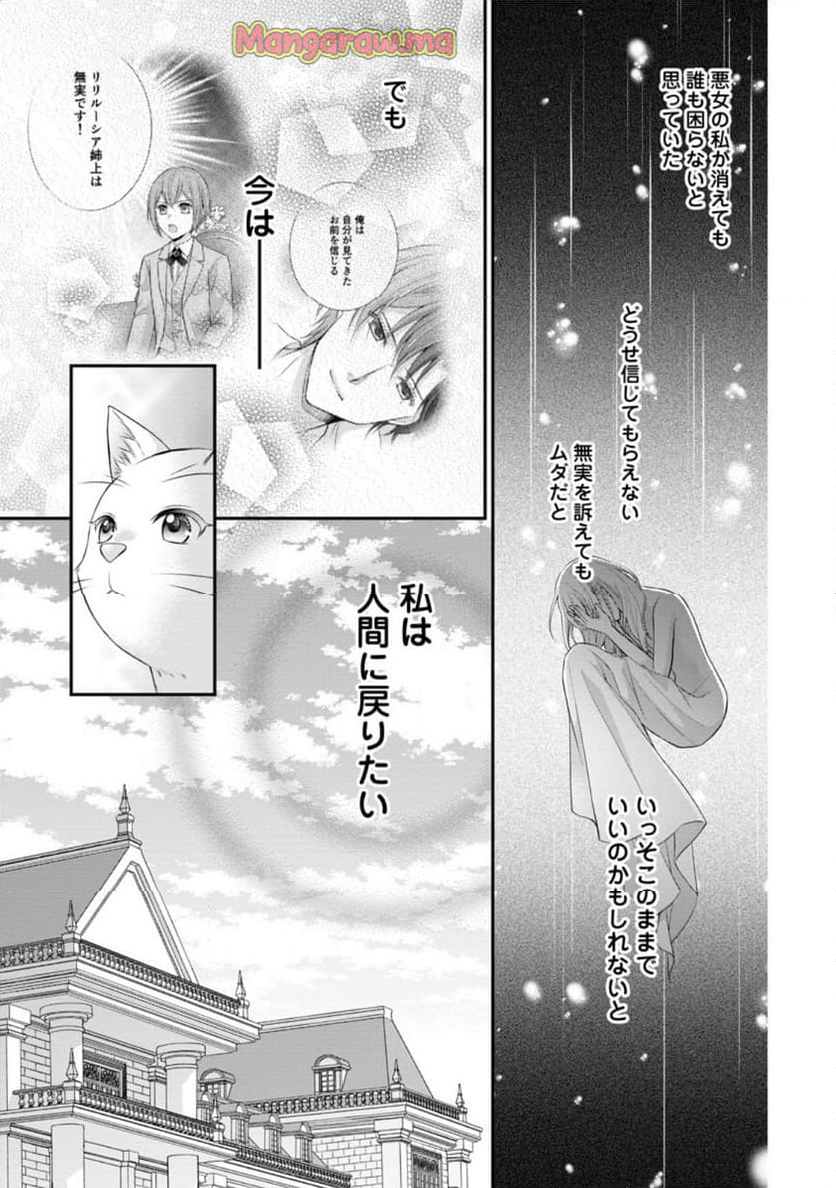 呪いで猫にされた悪女、王太子に拾われる。 - 第10.2話 - Page 7