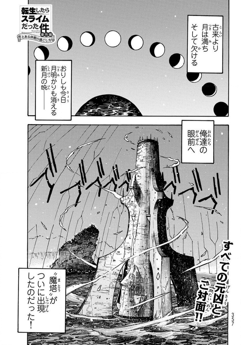 転生したらスライムだった件 番外編 とある休暇の過ごし方 - 第13話 - Page 1