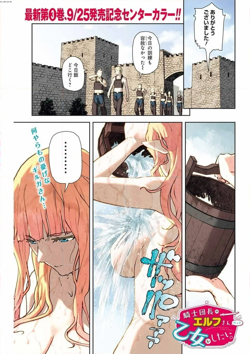 騎士団長のエルフさんだって乙女がしたい。 - 第32話 - Page 1