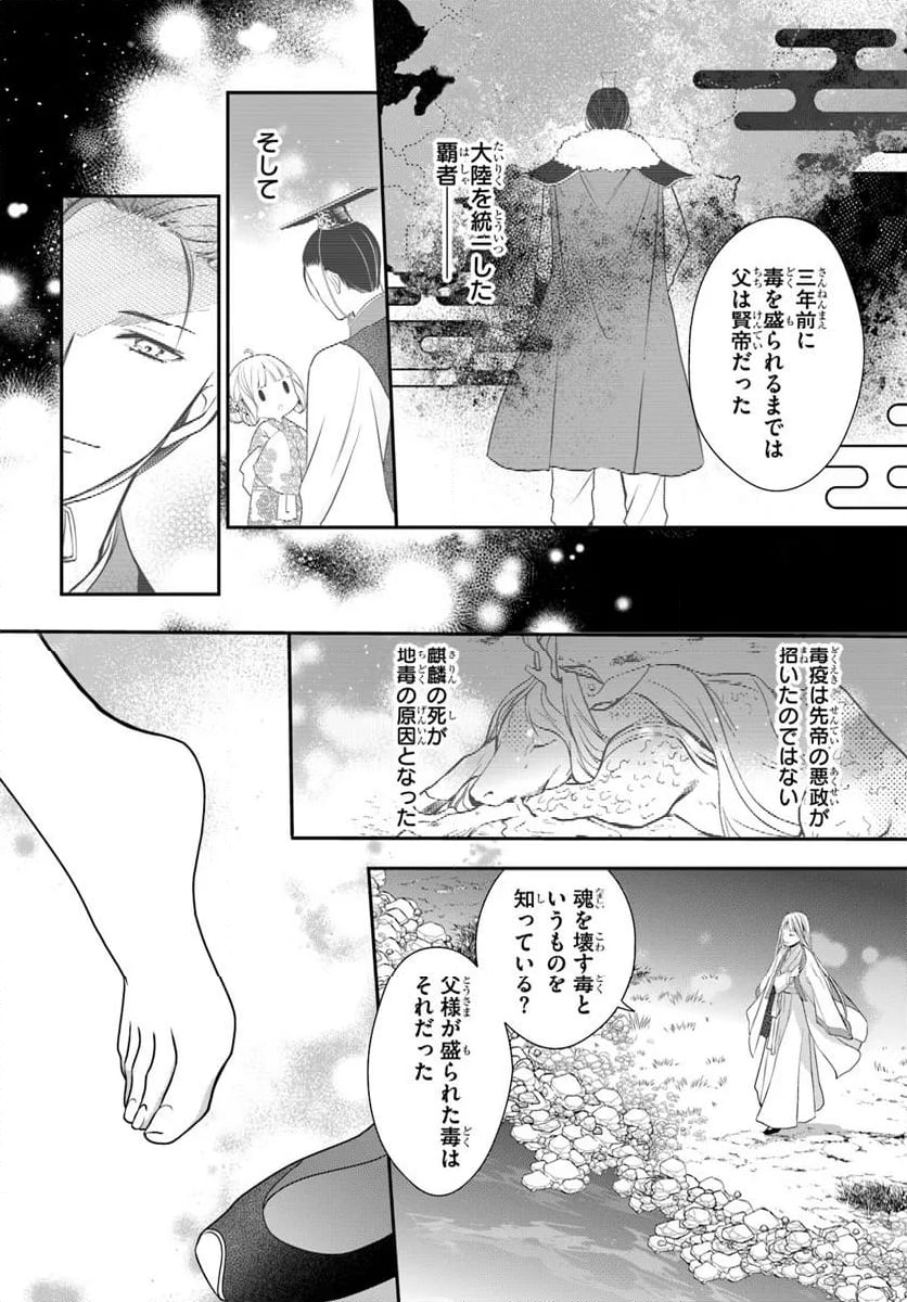 後宮食医の薬膳帖 廃姫は毒を喰らいて薬となす - 第8話 - Page 20