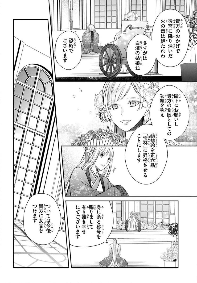 後宮食医の薬膳帖 廃姫は毒を喰らいて薬となす - 第8話 - Page 6