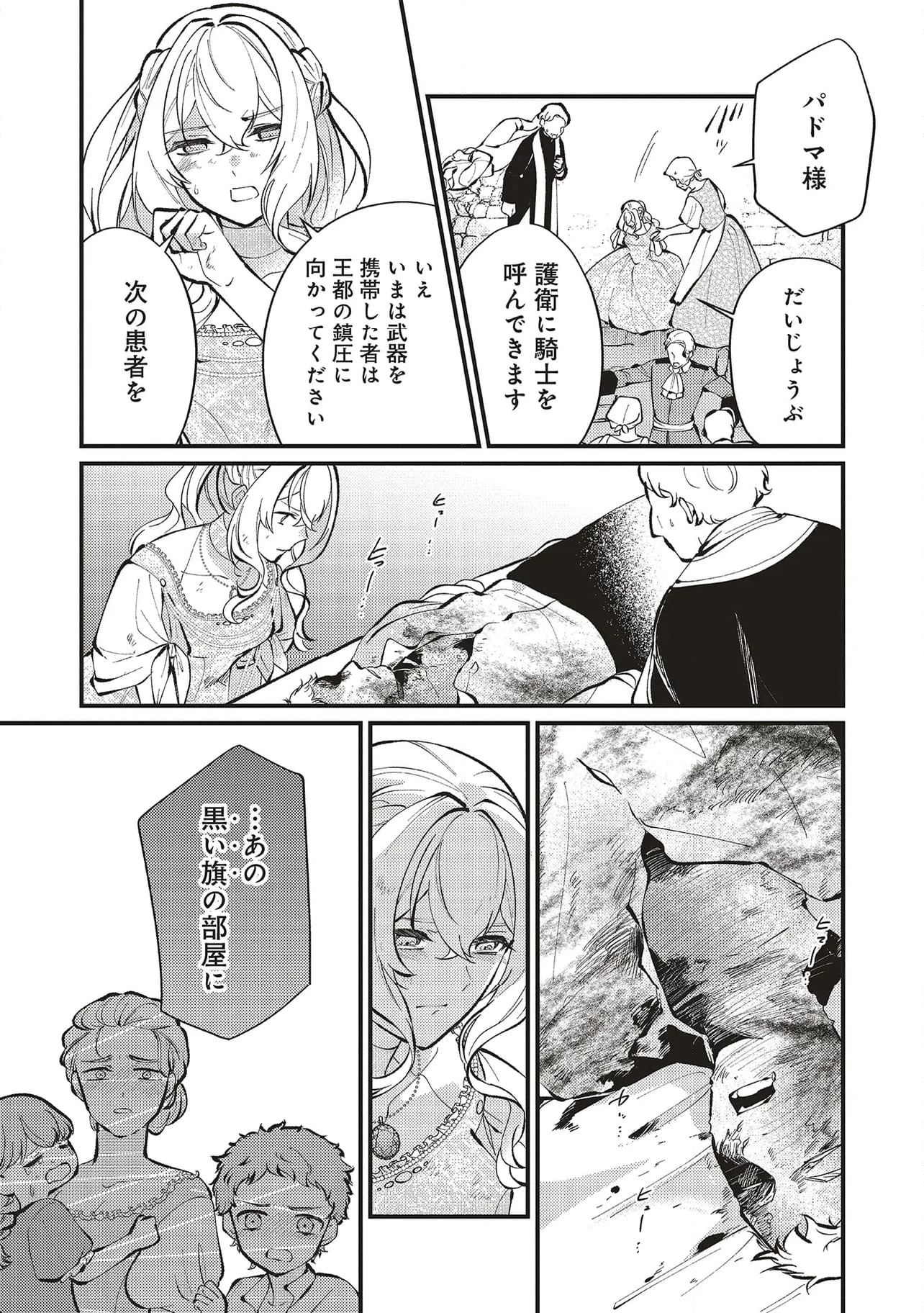 王太子妃パドマの転生医療「戦場の天使」は救国の夢を見る - 第18.2話 - Page 10