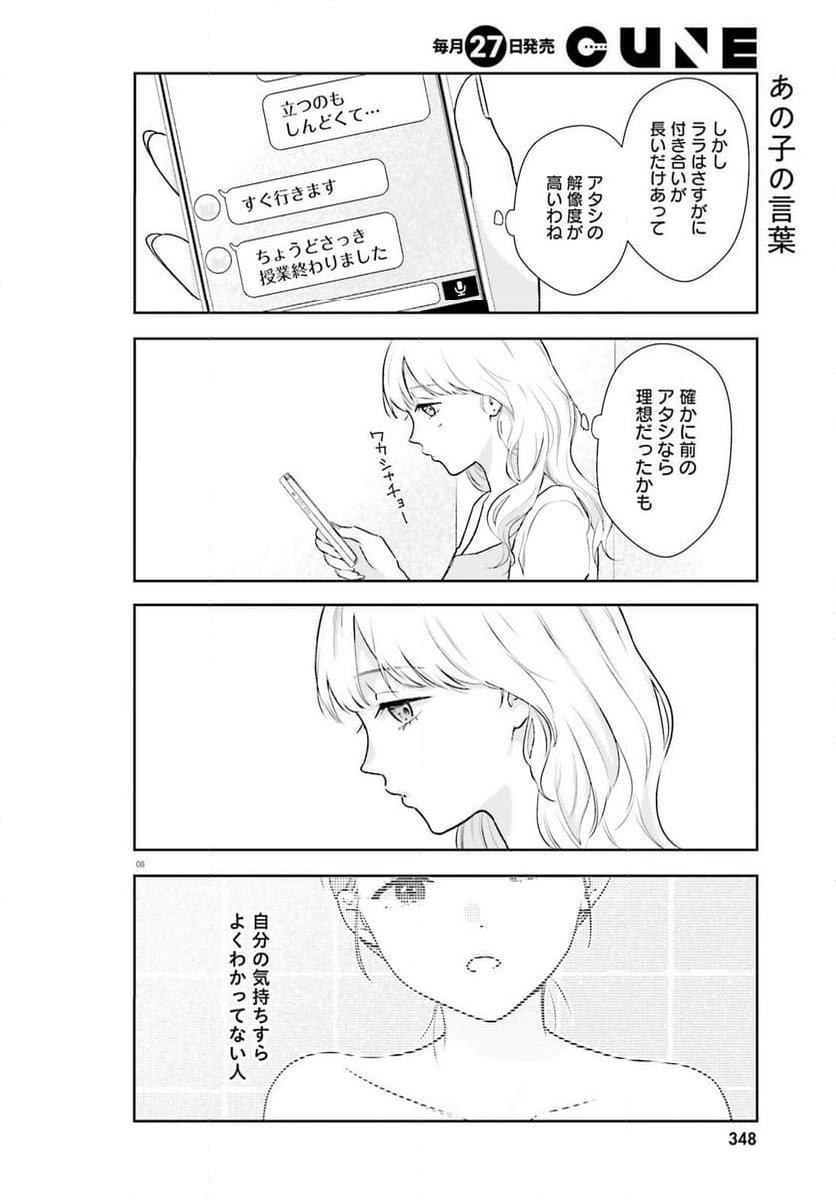 キャバ嬢だけどJDに落とされました - 第4話 - Page 8