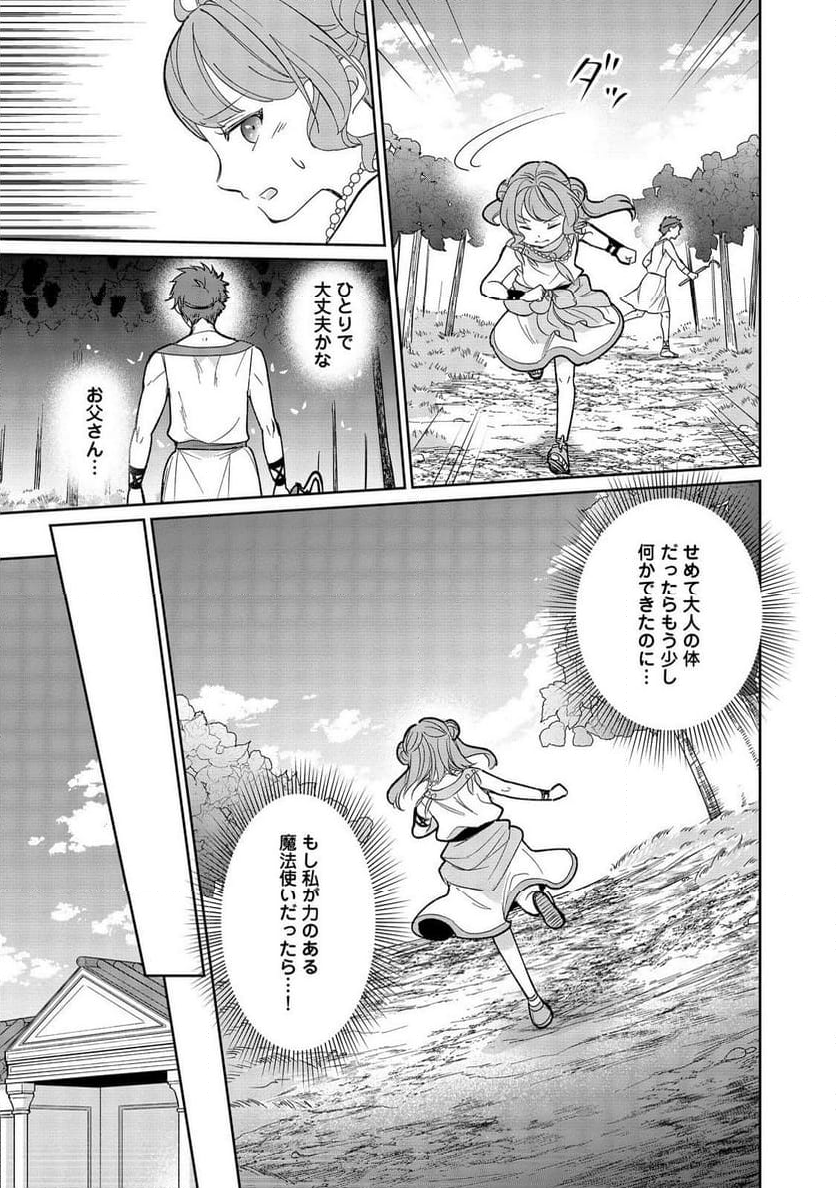 転生大魔女の異世界暮らし～古代ローマ風国家で始める魔法研究～@COMIC - 第1話 - Page 24