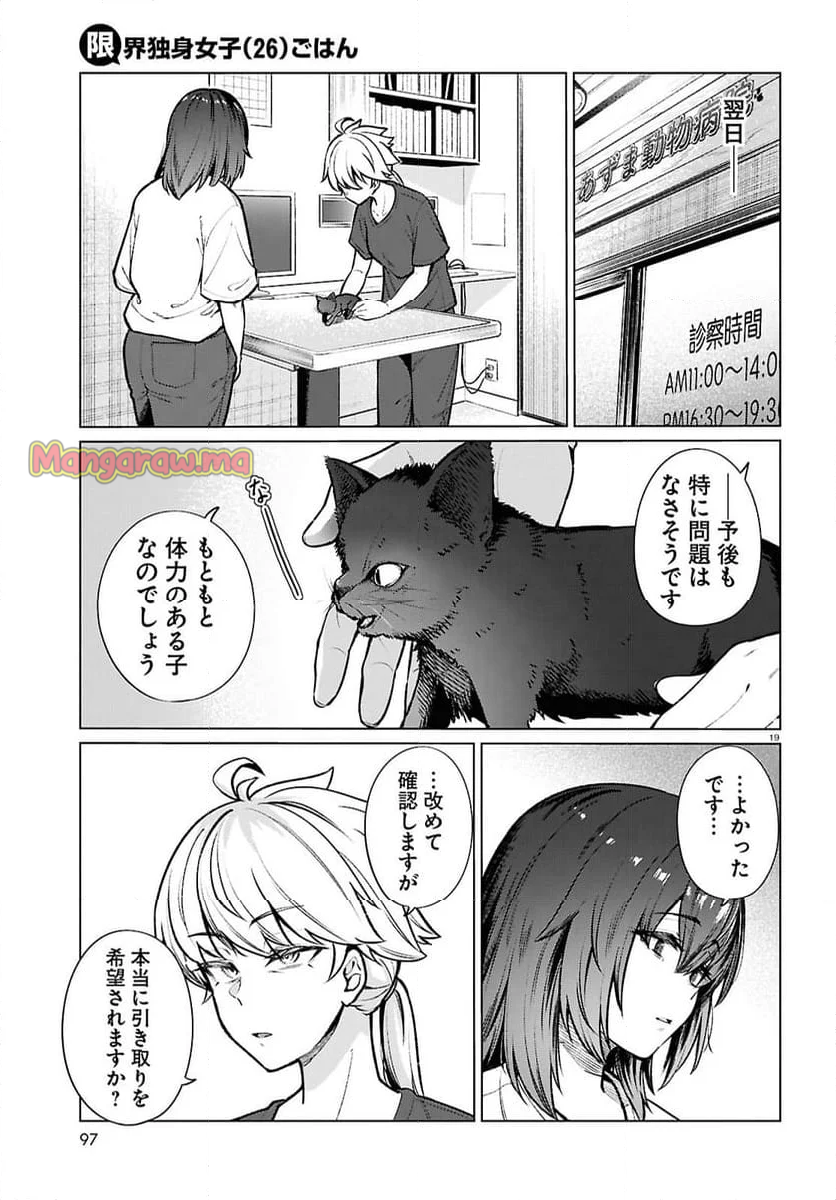 限界独身女子(26)ごはん - 第21話 - Page 19