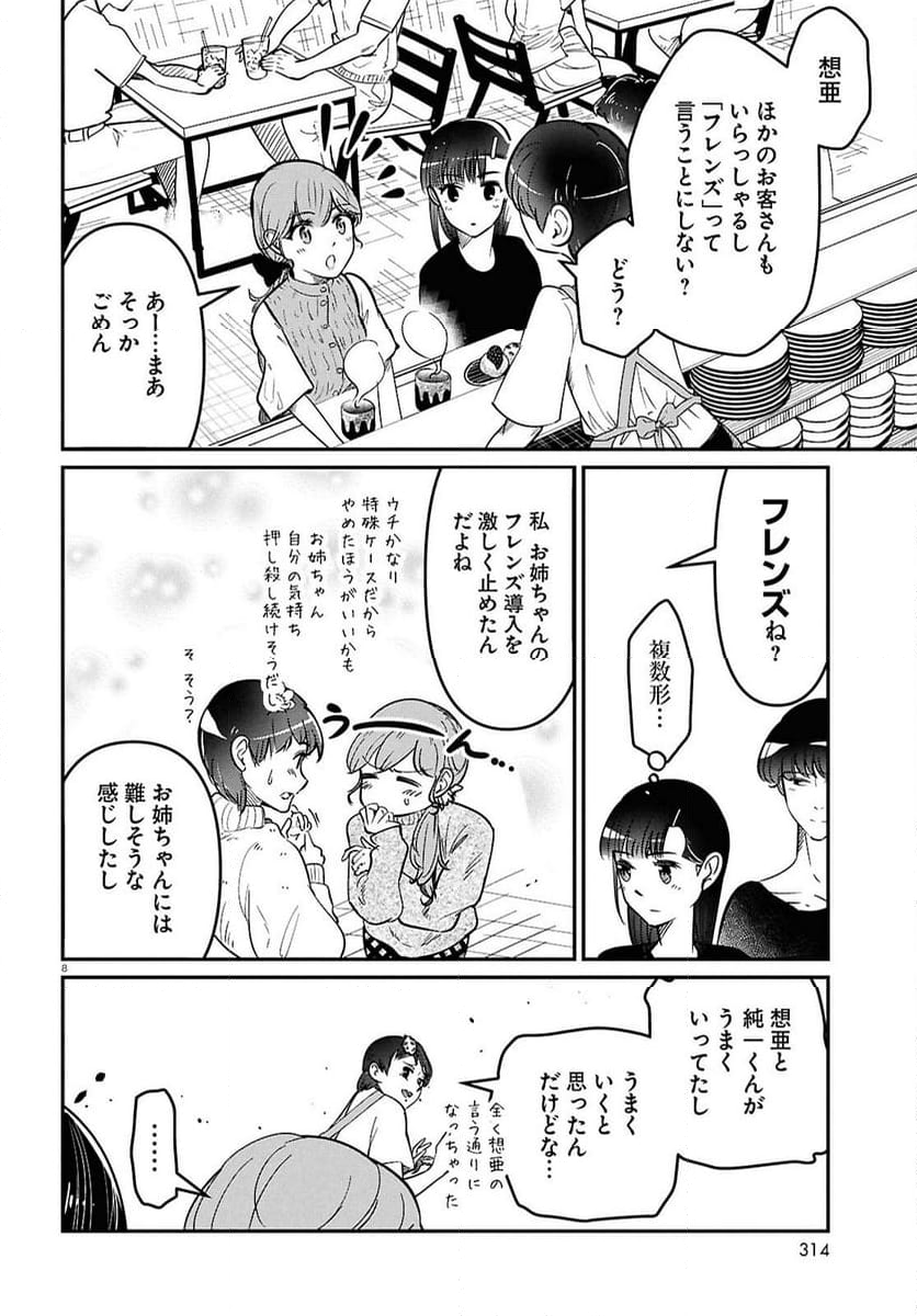 花村ちゃん、セフレがいる結婚ってアリですか-raw-free - 第4話 - Page 8