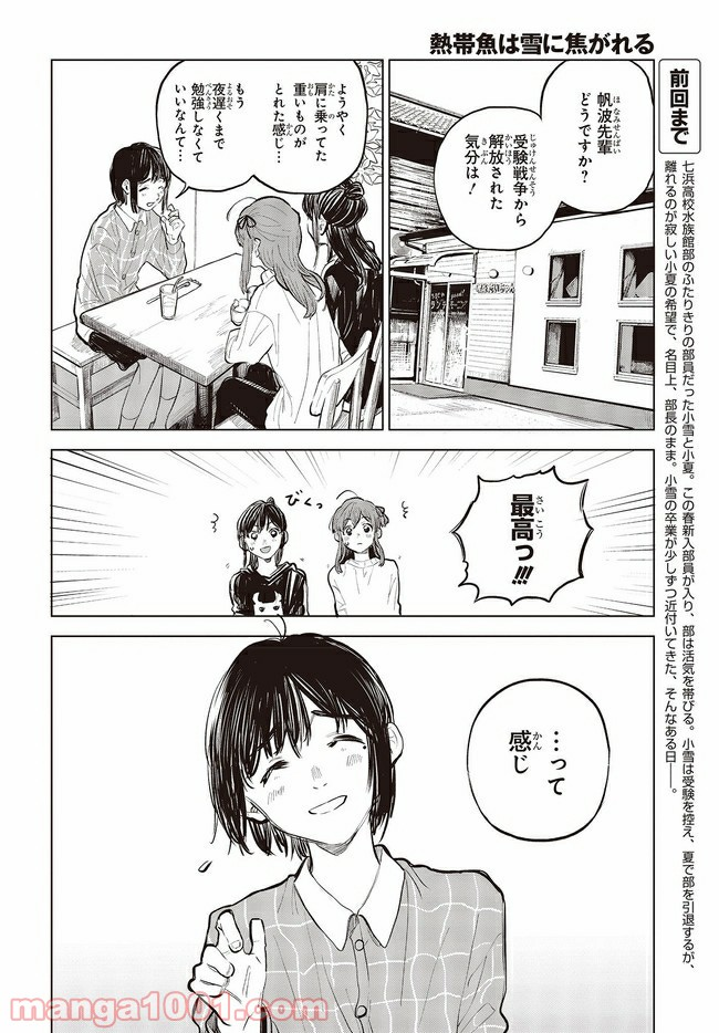 熱帯魚は雪に焦がれる - 第33.1話 - Page 2