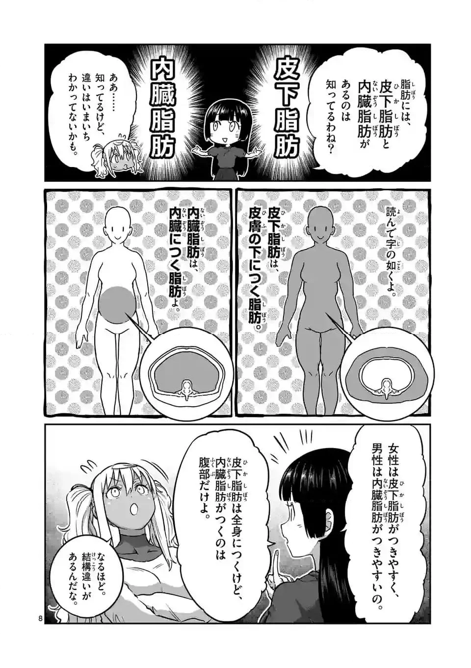 ダンベル何キロ持てる？ - 第180話 - Page 8