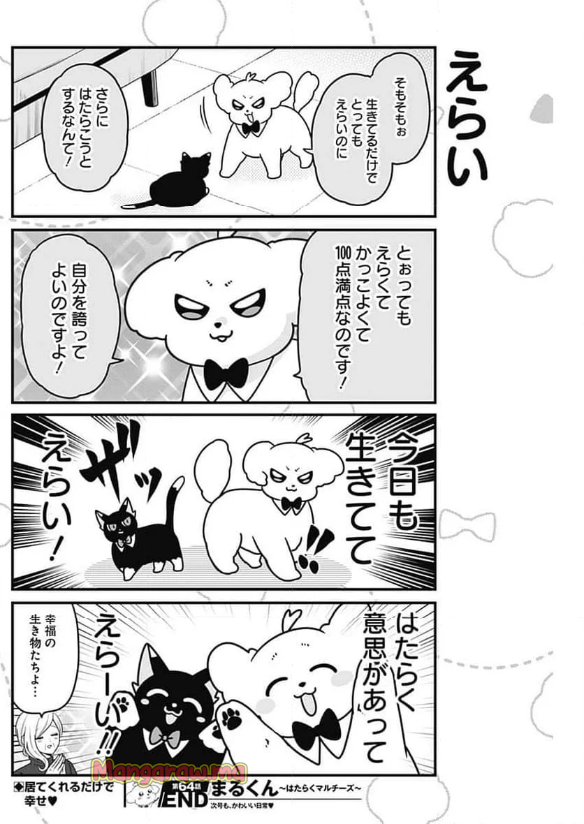 まるくん～はたらくマルチーズ～ - 第64話 - Page 8