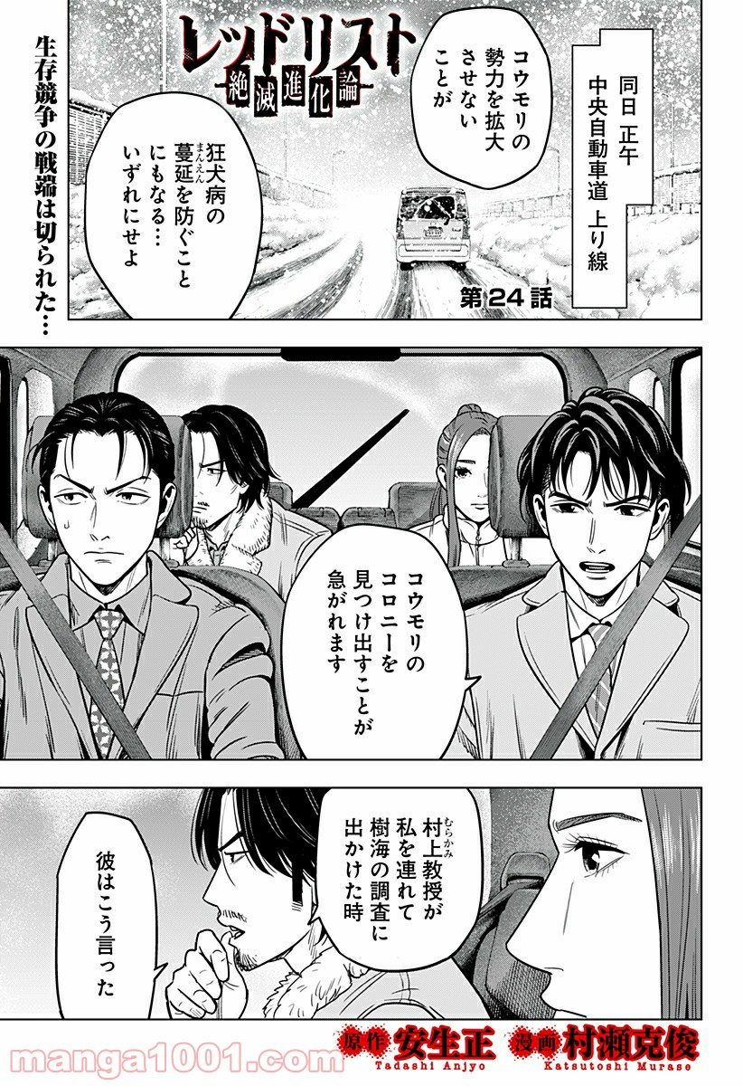 レッドリスト 絶滅進化論 - 第24話 - Page 1