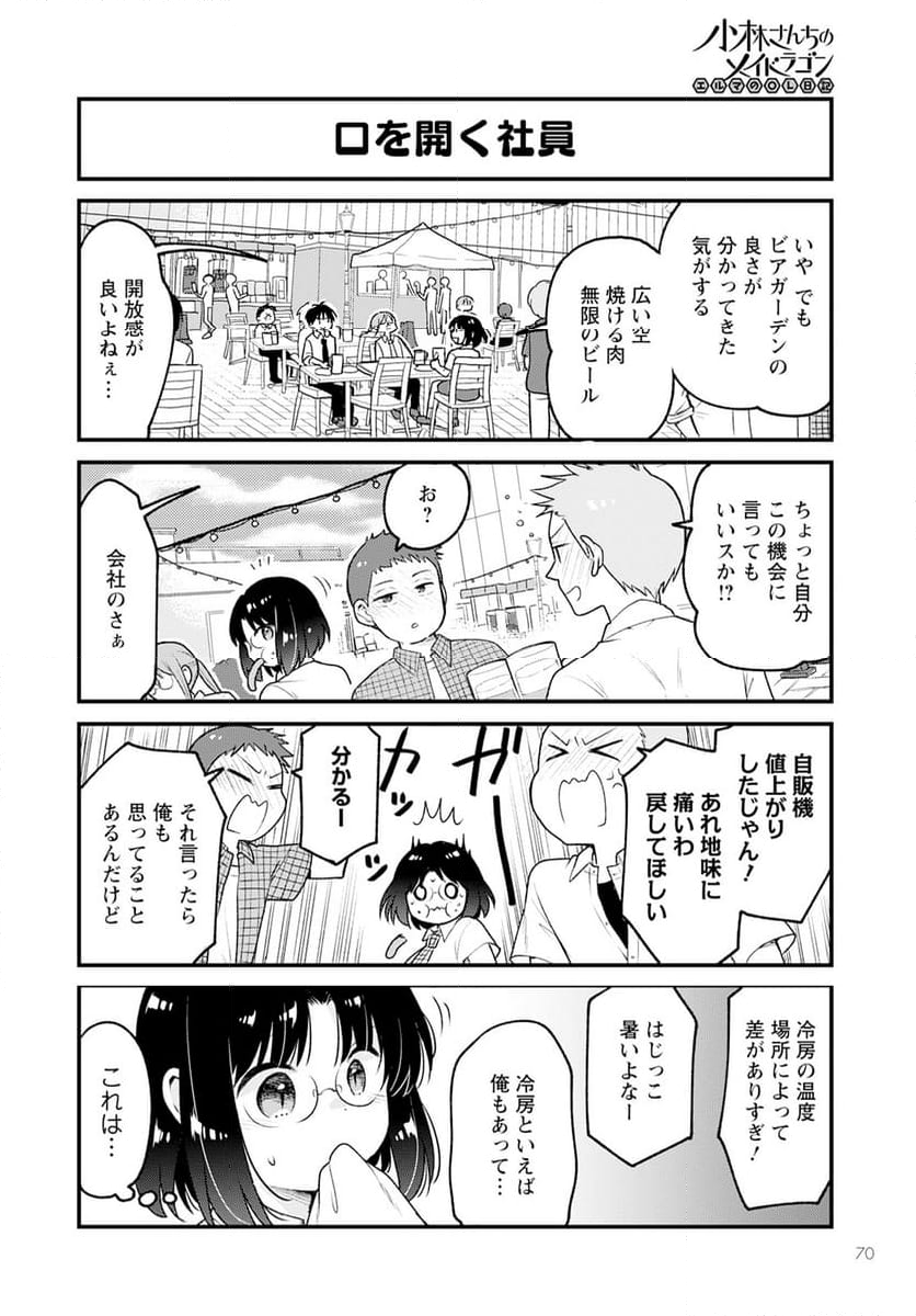 小林さんちのメイドラゴン エルマのＯＬ日記 - 第74話 - Page 8