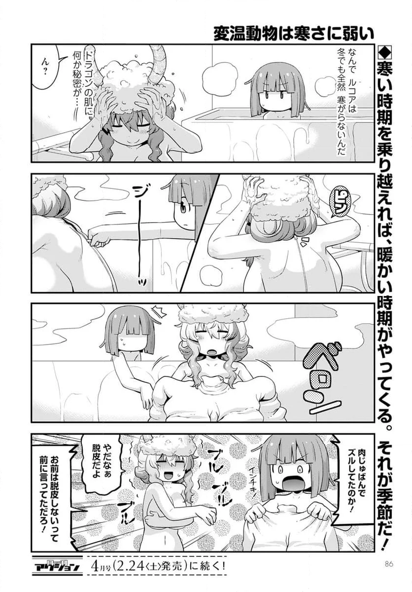 小林さんちのメイドラゴン ルコアは僕の××です。 - 第61話 - Page 14