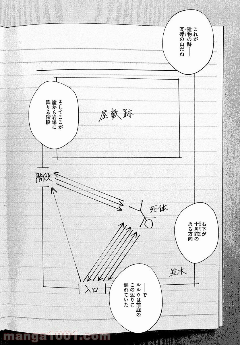 十角館の殺人 漫画 - 第23話 - Page 6