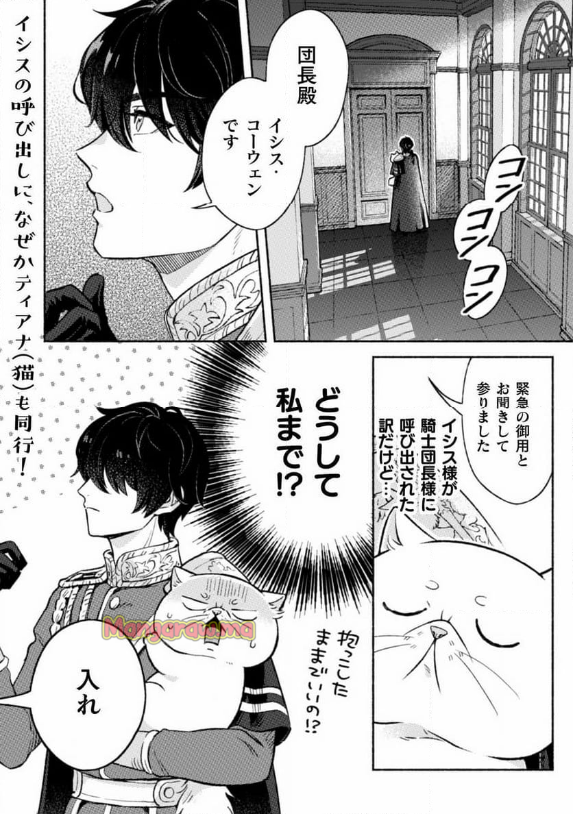 根暗騎士による溺愛満喫中のブサ猫、実は聖女です! - 第4話 - Page 2