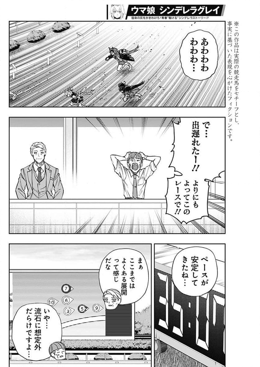 ウマ娘 シンデレラグレイ - 第166話 - Page 2